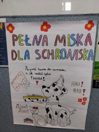 Akcja "Pełna miska dla schroniska"